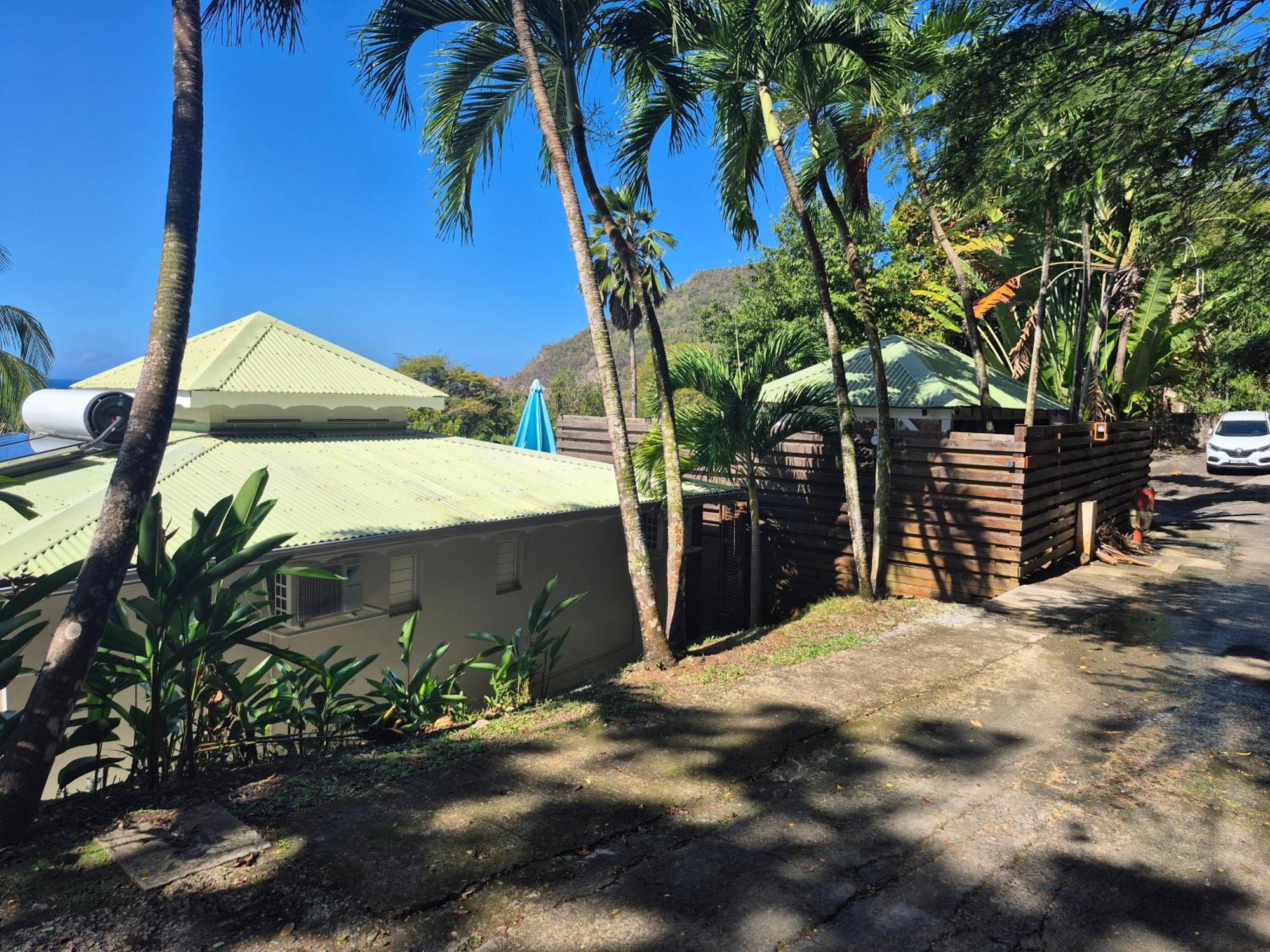 Villa Cannelle, Piscine, Vue Mer Deshaies Exterior photo