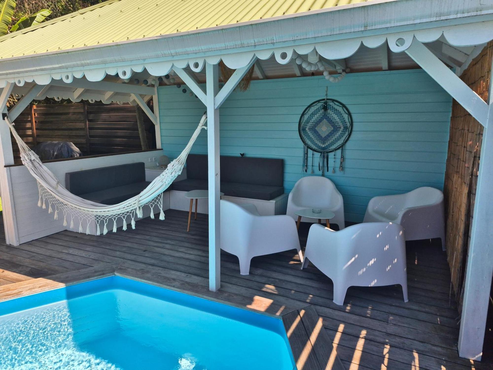 Villa Cannelle, Piscine, Vue Mer Deshaies Exterior photo